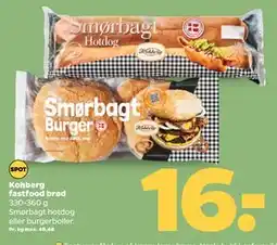 Netto Kohberg fastfood brød, DKK 16 tilbud