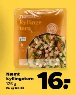 Netto Næmt kyllingetern, DKK 16 tilbud