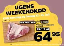 Netto Velsmag kalvecuvette, DKK 64.95 tilbud