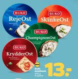 Netto Buko smelteost, DKK 13 tilbud
