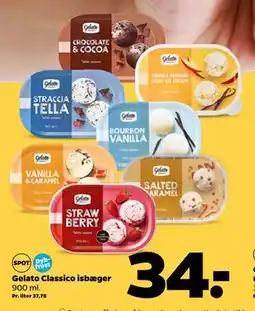 Netto Gelato Classico isbæger, DKK 34 tilbud