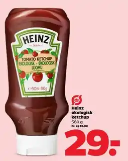 Netto Heinz økologisk ketchup, DKK 29 tilbud
