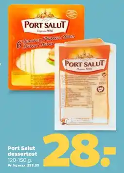 Netto Port Salut dessertost, DKK 28 tilbud