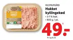 Lidl Hakket kyllingekød, DKK 49 tilbud