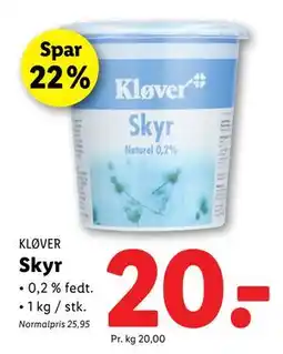 Lidl Skyr, DKK 20 tilbud