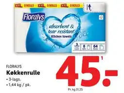 Lidl Køkkenrulle, DKK 45 tilbud