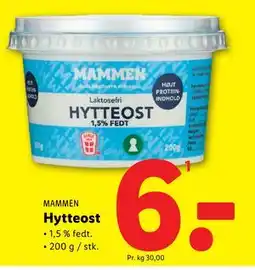 Lidl Hytteost, DKK 6 tilbud