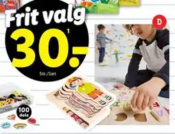 Lidl Spil af træ, DKK 30 tilbud