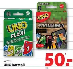 Lidl UNO kortspil, DKK 50 tilbud