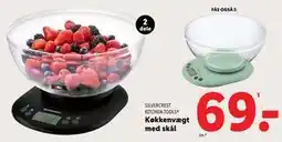 Lidl Køkkenvægt med skål, DKK 69 tilbud
