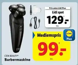 Lidl Barbermaskine, DKK 129, App-pris tilbud