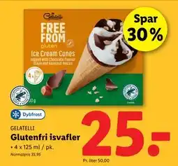 Lidl Glutenfri isvafler, DKK 25 tilbud