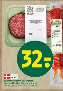 Coop 365 Danske Egnsgårde BBQ krydret tilbud