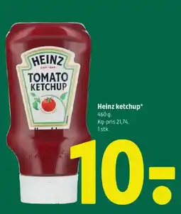Coop 365 Heinz ketchup tilbud