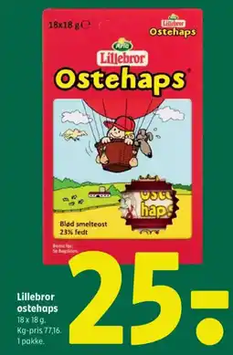 Coop 365 Lillebror Ostehaps tilbud
