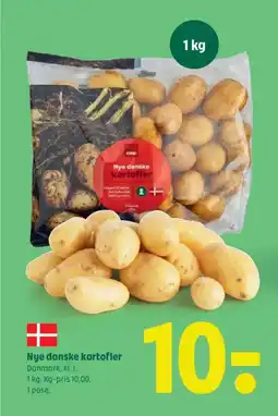 Coop 365 Nye danske kartofler Danmark tilbud