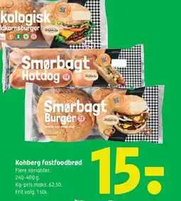 Coop 365 Kohberg fastfoodbrød tilbud