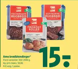 Coop 365 Amo brødblandinger* tilbud