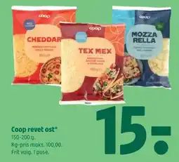 Coop 365 Coop revet ost* tilbud