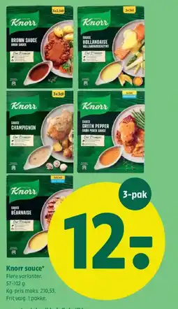 Coop 365 Knorr sauce tilbud
