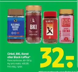 Coop 365 Cirkel, BKI, Karat eller Black Coffee* tilbud