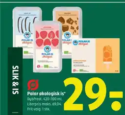 Coop 365 Polar økologisk is* tilbud