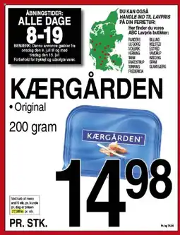 ABC Lavpris Kærgården tilbud