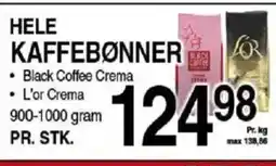 ABC Lavpris Hele kaffebønner tilbud