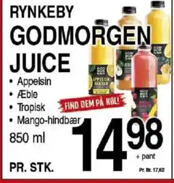 ABC Lavpris RYNKEBY GODMORGEN JUICE tilbud