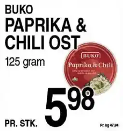 ABC Lavpris BUKO PAPRIKA & CHILI OST tilbud