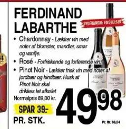 ABC Lavpris FERDINAND LABARTHE tilbud