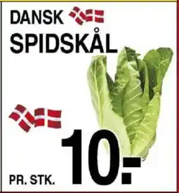 ABC Lavpris Dansk spidskål tilbud