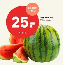 SPAR Vandmelon, DKK 25 tilbud