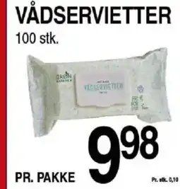 ABC Lavpris Vådservietter tilbud