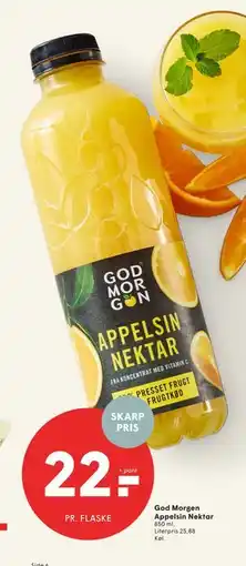 SPAR God Morgen Appelsin Nektar, DKK 22 tilbud
