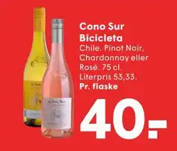 SPAR Cono Sur Bicicleta, DKK 40 tilbud
