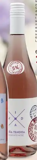 Fakta Tyskland Viña Tendida Moscato Rosé Spanien tilbud