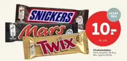 SPAR Chokoladebar, DKK 10 tilbud