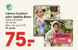 SPAR Libero Comfort eller Up&Go Bleer, DKK 75 tilbud