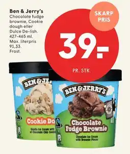 SPAR Ben & Jerry’s, DKK 39 tilbud
