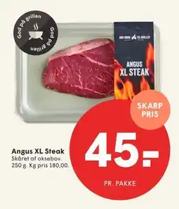 SPAR Angus XL Steak, DKK 45 tilbud
