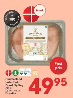 SPAR Himmerland Inderfilet af Dansk Kylling, DKK 49.95 tilbud