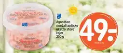 REMA 1000 Agustson nordatlantiske ekstra store rejer 350 g, DKK 49 tilbud