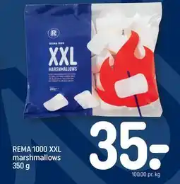 REMA 1000 REMA 1000 XXL marshmallows 350 g, DKK 35 tilbud