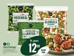 Min Købmand Gestus Grøntsager, DKK 12 tilbud
