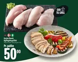 Min Købmand Gestus Dansk Kyllingebrystfilet, DKK 50 tilbud