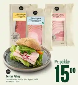Min Købmand Gestus Pålæg, DKK 15 tilbud