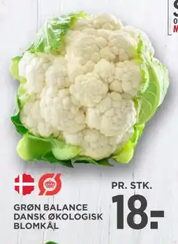 MENY GRØN BALANCE DANSK ØKOLOGISK BLOMKÅL, DKK 18 tilbud