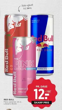 MENY RED BULL, DKK 12 tilbud