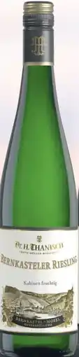 Fakta Tyskland Dr. H. Thanisch Bernkasteler Riesling Kabinett Fruchtig tilbud